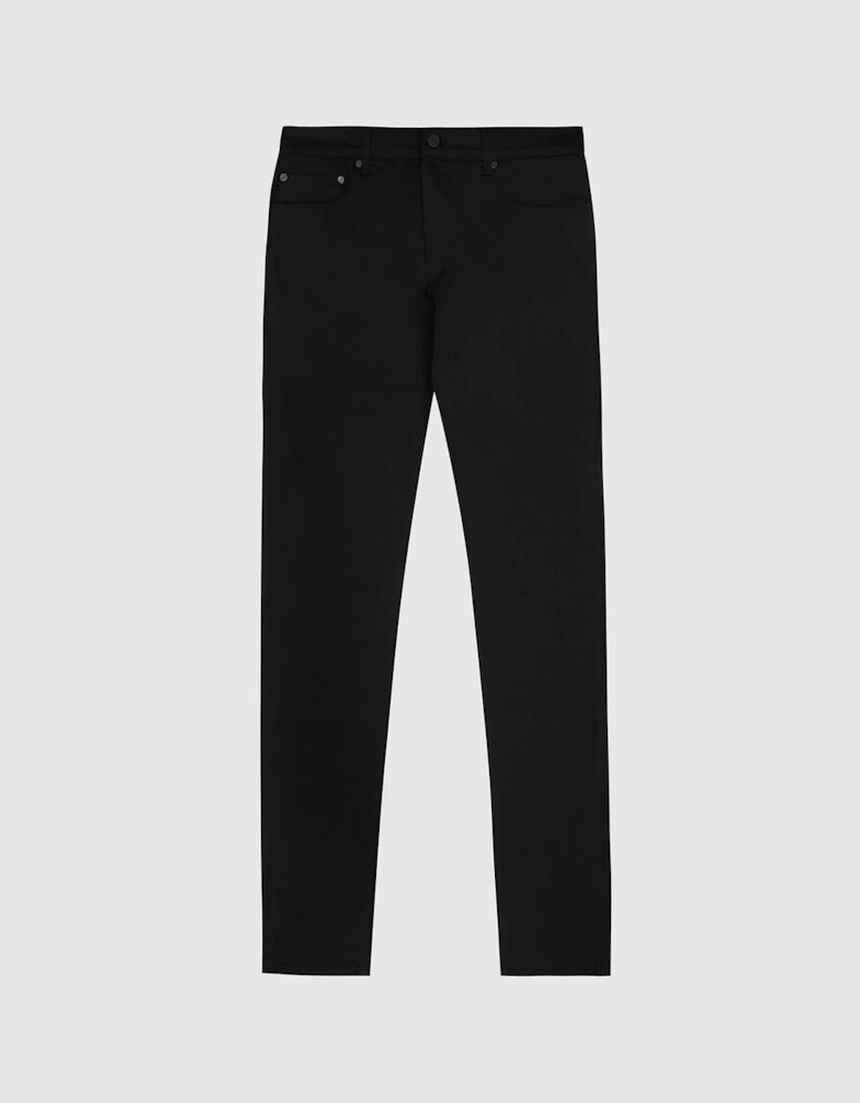 Stay-Black Slim Fit Jeans