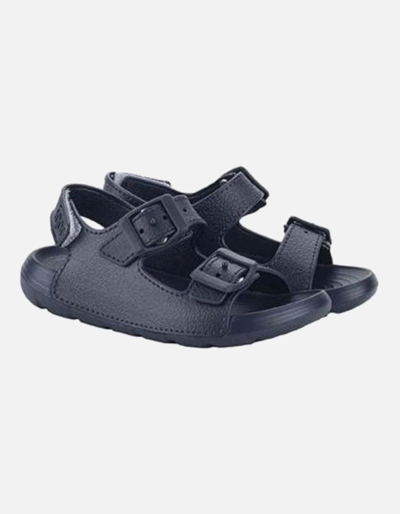 Navy Maui Velcro Buckle Sandals