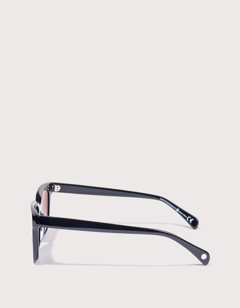 Square Frame Acetate Sunglasses