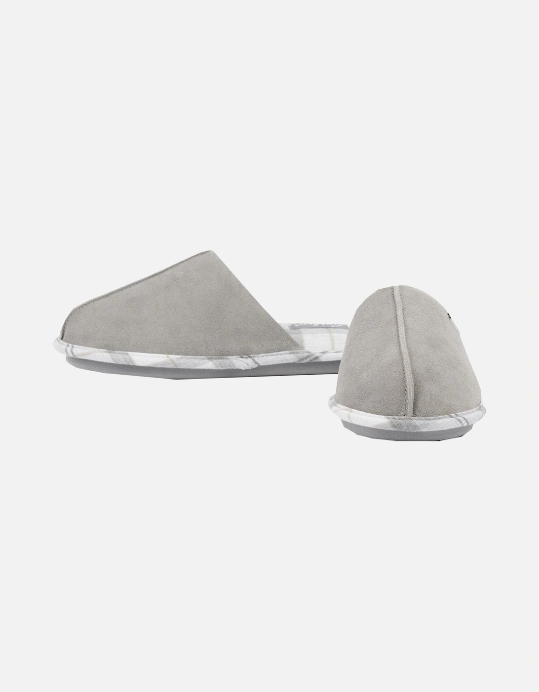 Women's Grey Barbour Simone Slippers.