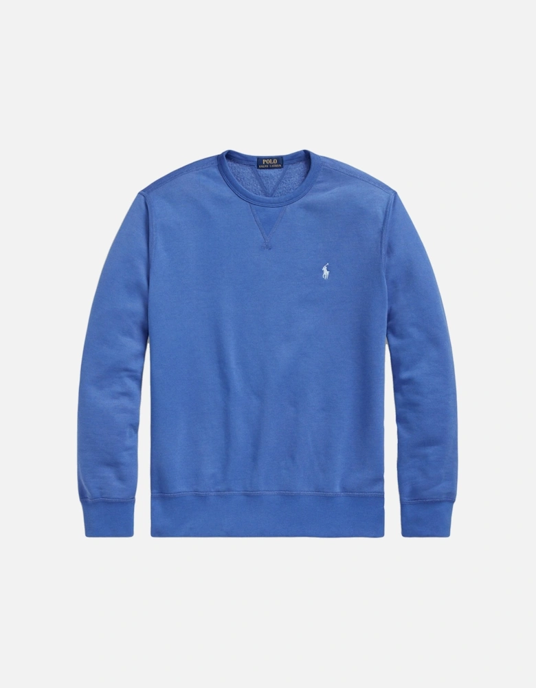 Polo Fleece Sweatshirt Blue