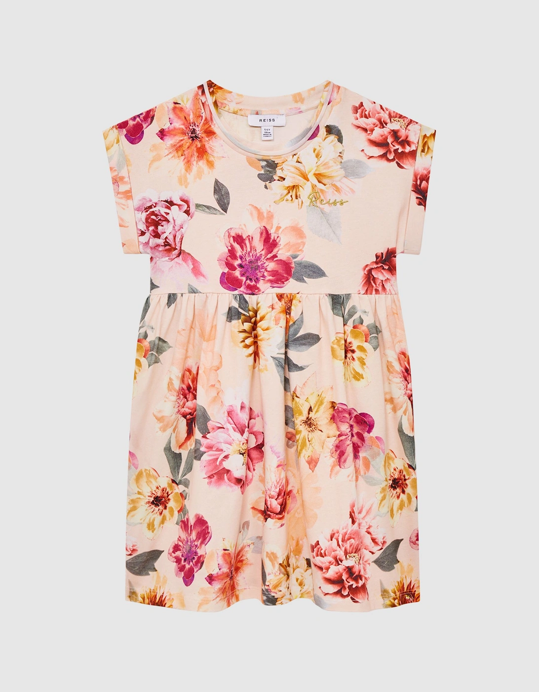 Floral Print Jersey Dress, 2 of 1