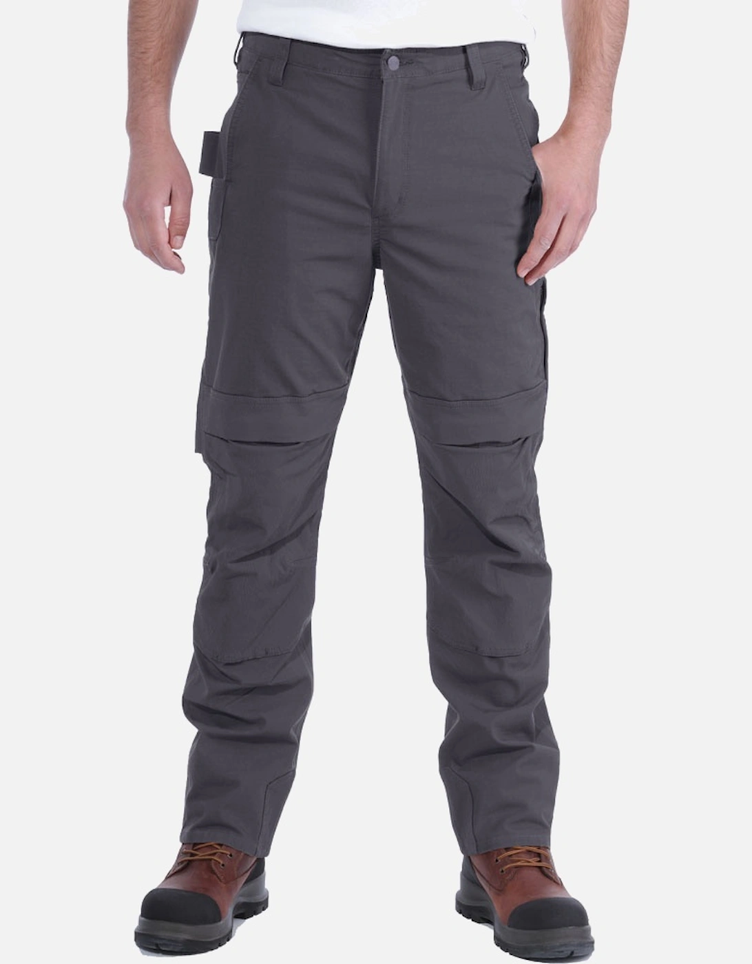 Carhartt Mens Steel Multipocket Reinforced Work Trousers, 4 of 3