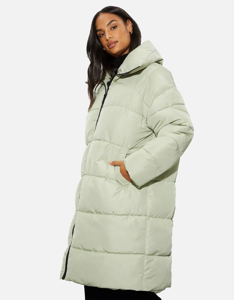 Womens/Ladies Oversized Longline Padded Jacket