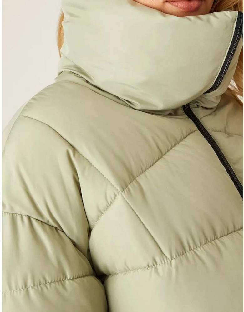 Womens/Ladies Longline Padded Maternity Coat