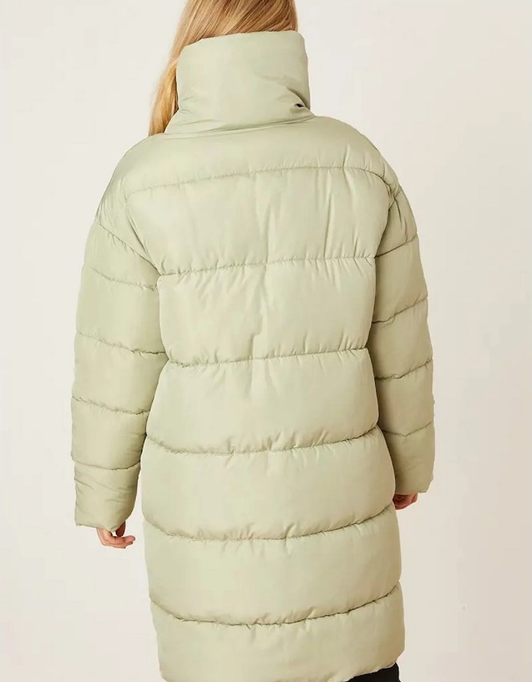 Womens/Ladies Longline Padded Maternity Coat