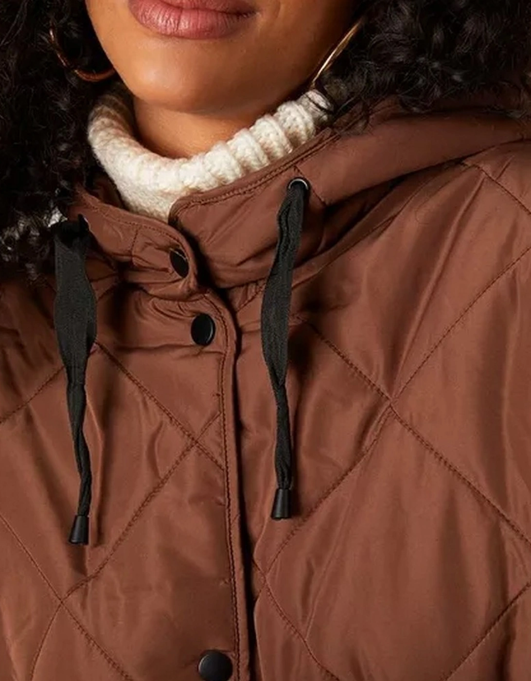 Womens/Ladies Padded Longline Parka