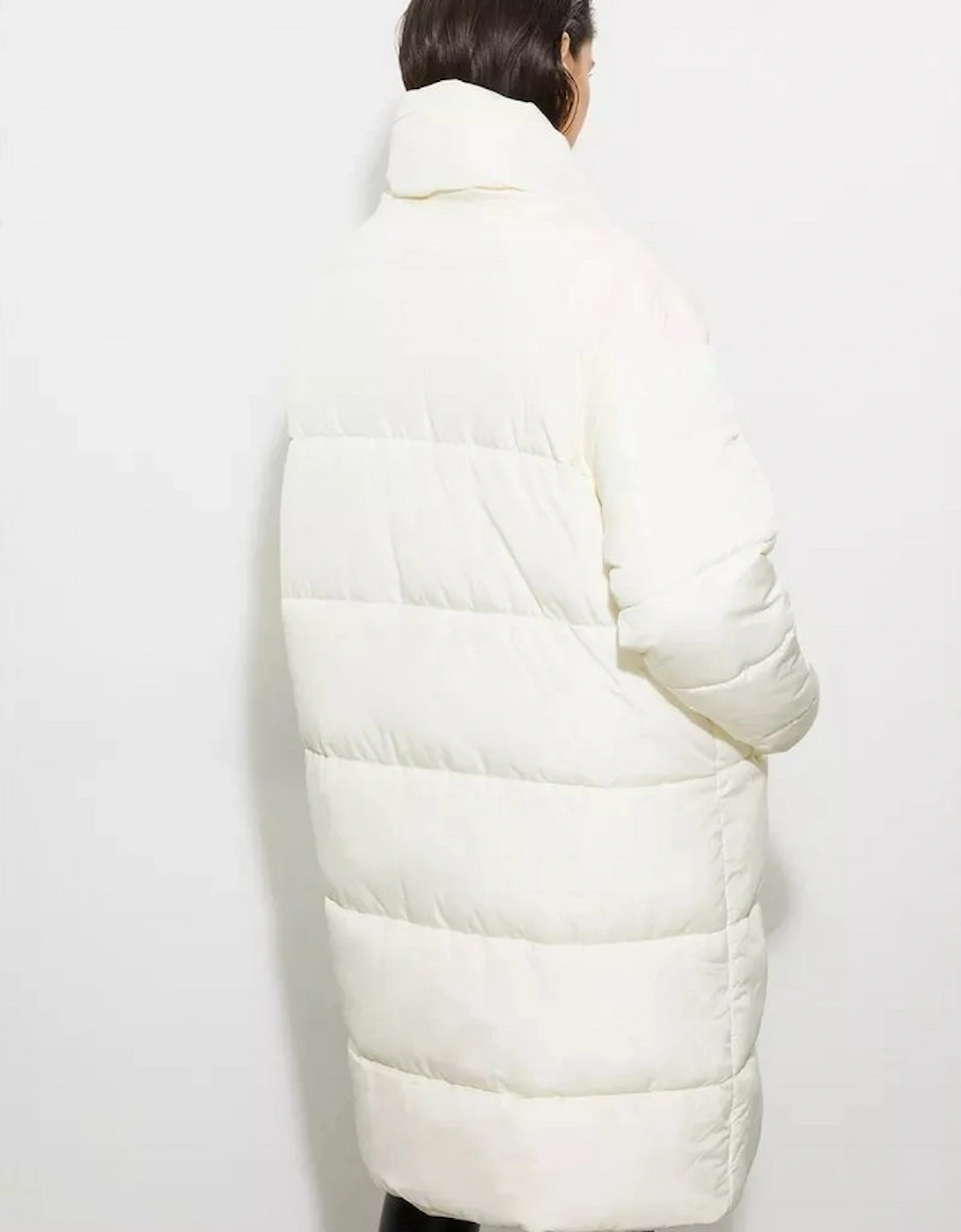 Womens/Ladies Padded Tall Long Coat