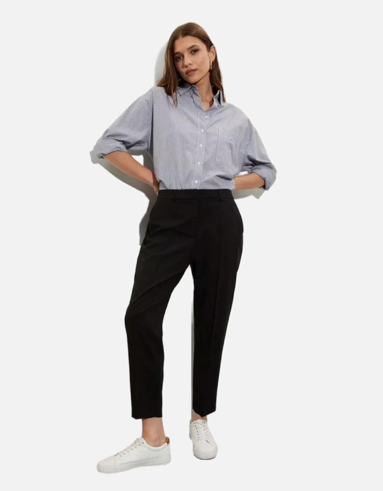 Womens/Ladies Slim Ankle Grazer Trousers