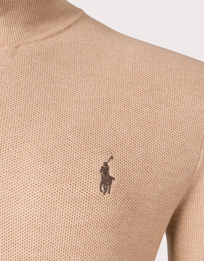 Quarter Zip Lightweight Knit