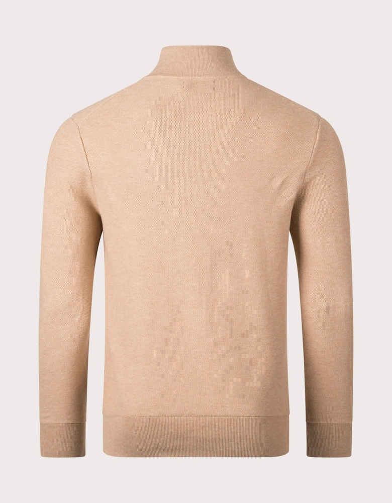 Quarter Zip Lightweight Knit