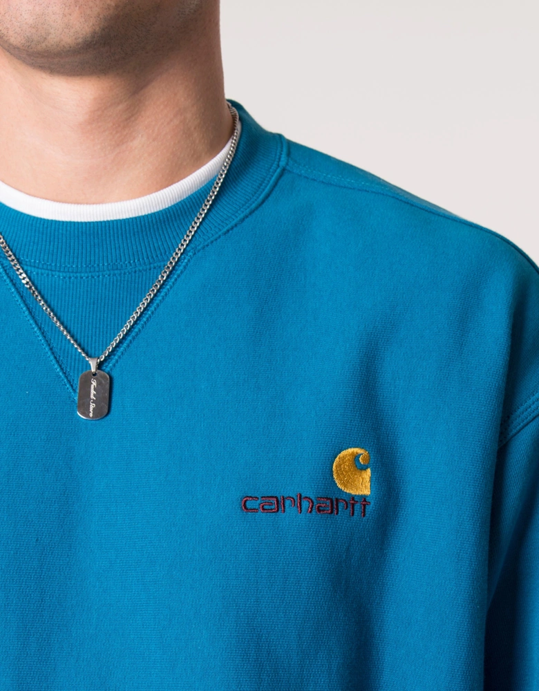 Relaxed Fit American Script Sweatshirt