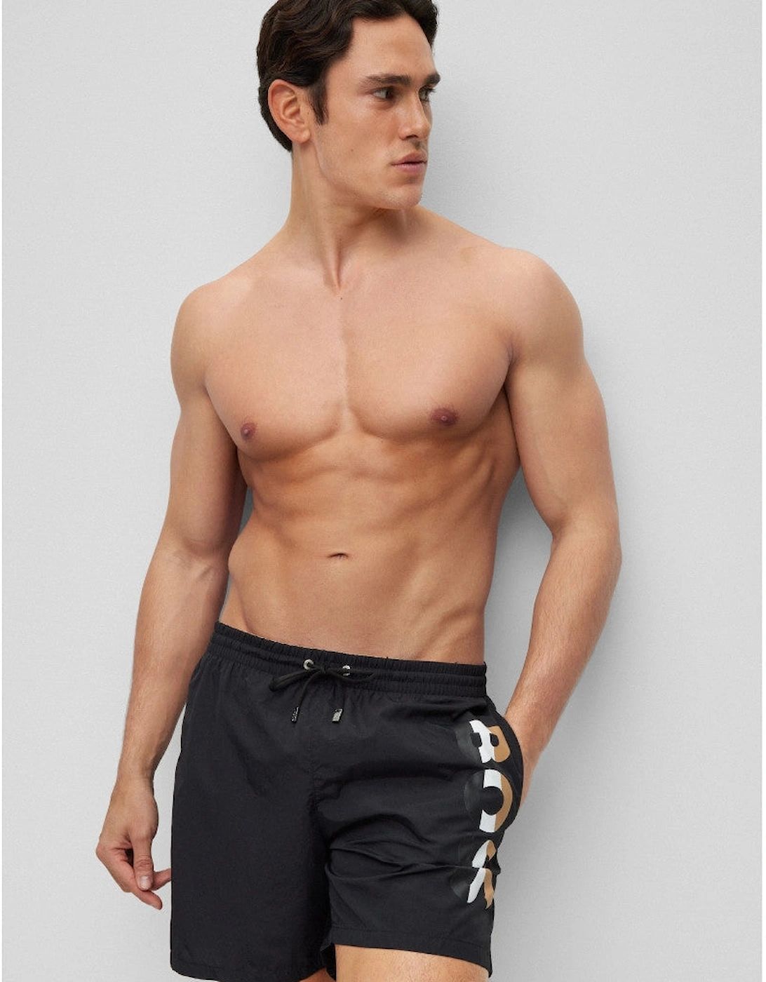 BOSS Black Bold Swim Shorts 001 Black