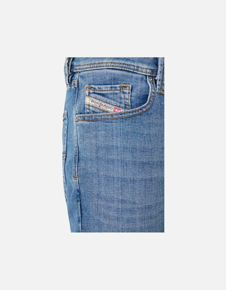 Larkee Beex Tapered Straight Jean Light Blue 009zr