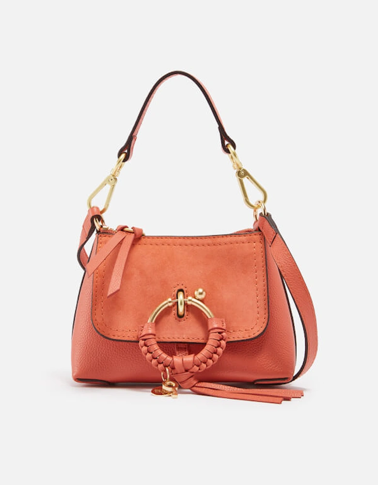 See by Chloé Joan Mini Suede and Leather Shoulder Bag