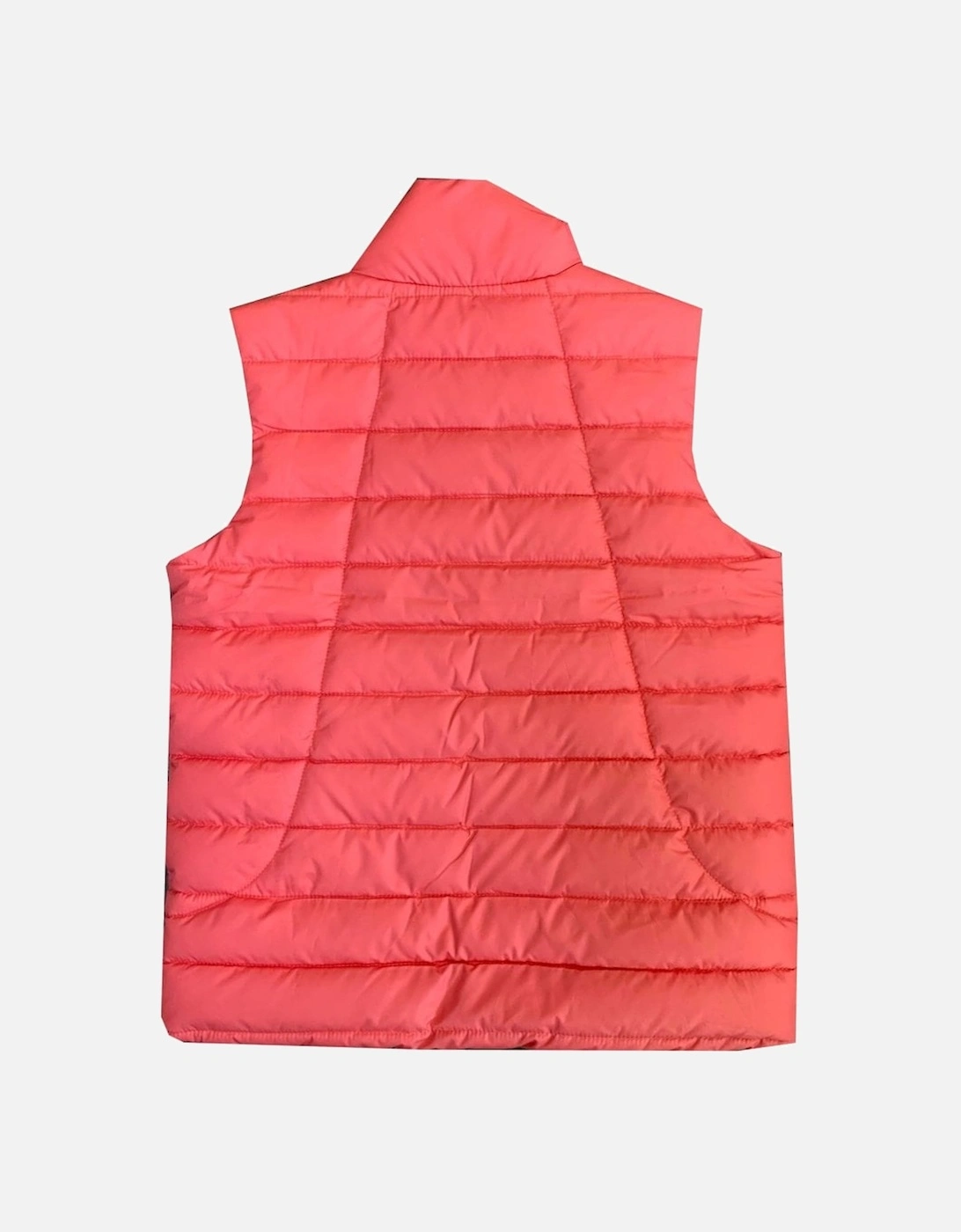 Girl's Pink Quilted Yara Gilet.