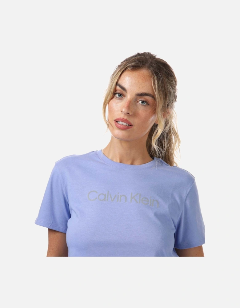 Womens Cropped Gym T-Shirt