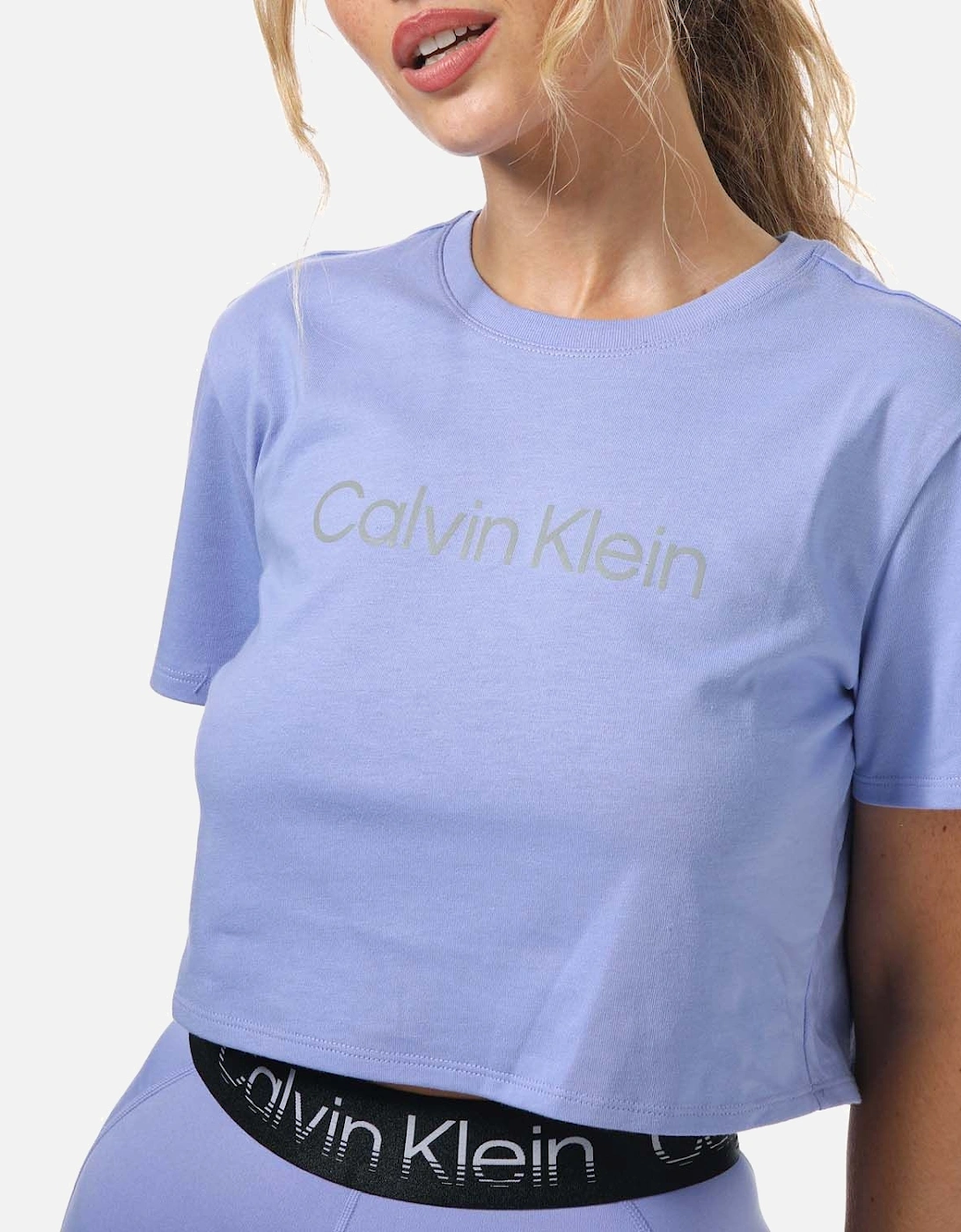 Womens Cropped Gym T-Shirt