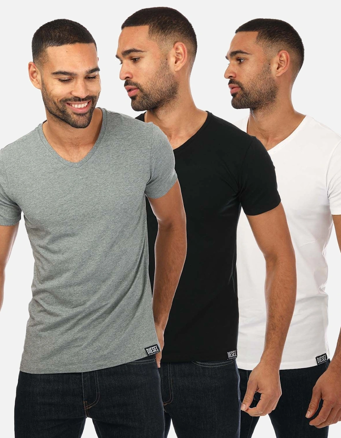 Mens Umtee-MIchael 3 Pack T-Shirts, 3 of 2