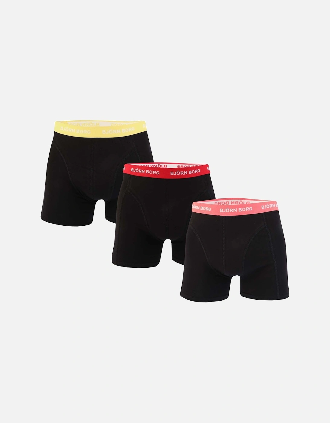 Mens Essential 3 Pack Boxers, 3 of 2