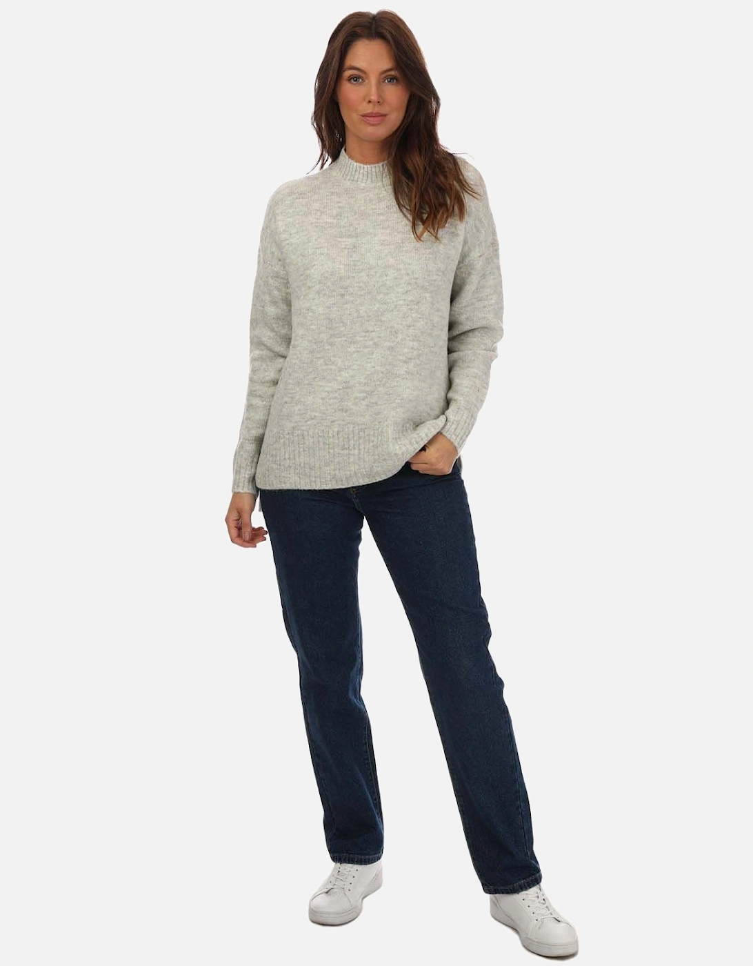 Womens Lefile Oversize Boxy Jumper