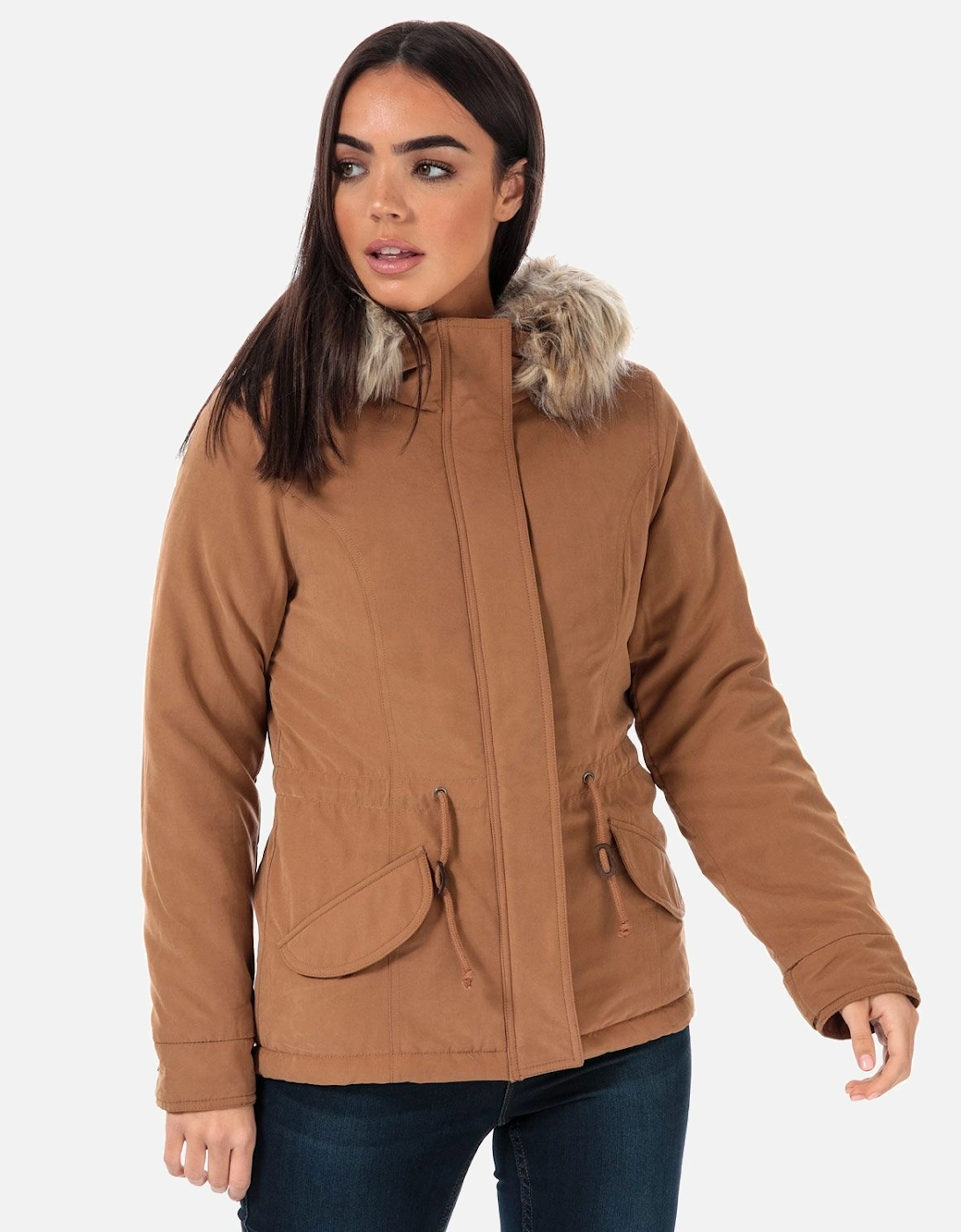 Womens New Lucca Parka Jacket, 7 of 6