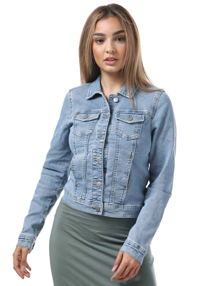 Womens Wonder Life Denim Jacket