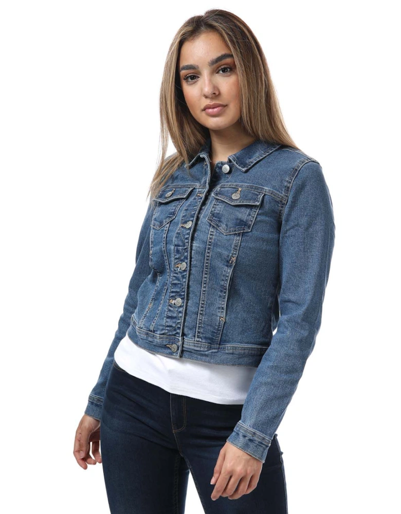 Womens Wonder Life Denim Jacket