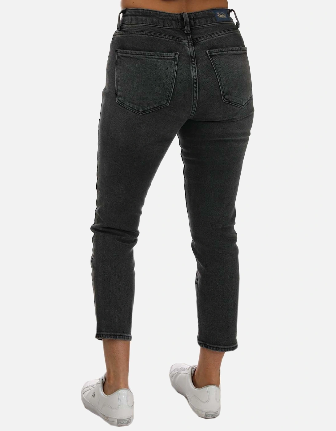 Womens Emily Stretch High Waist Straight Jeans