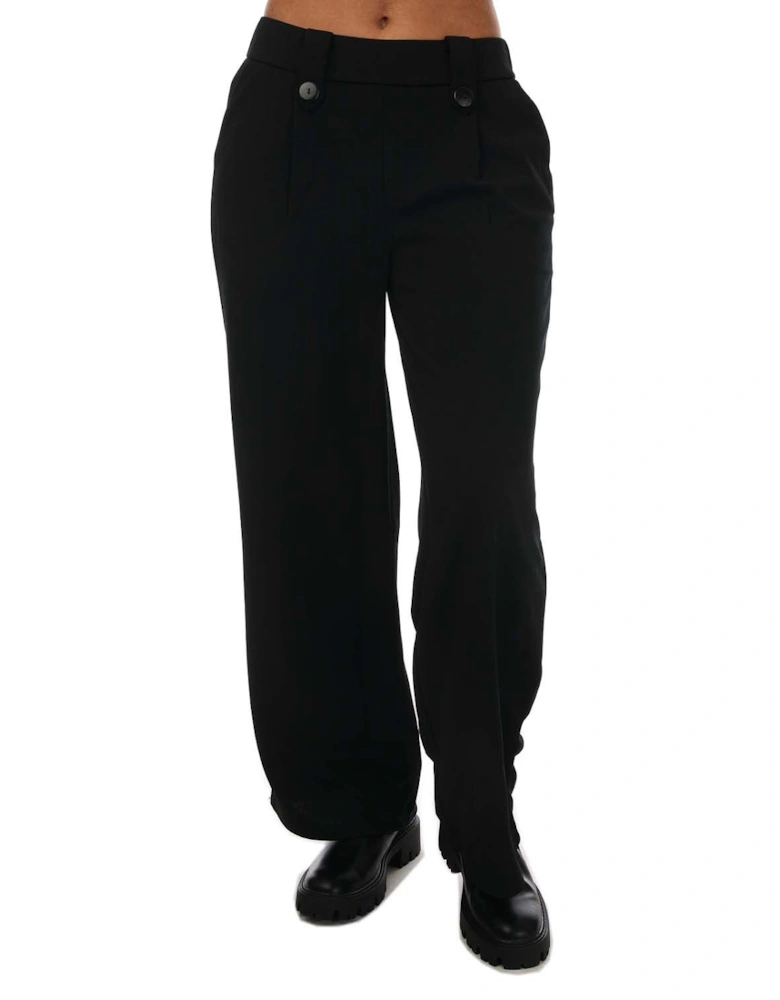 Womens Sania Button Trousers