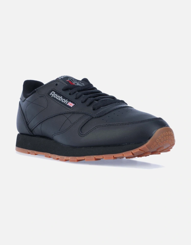 Mens Classic Leather Trainers