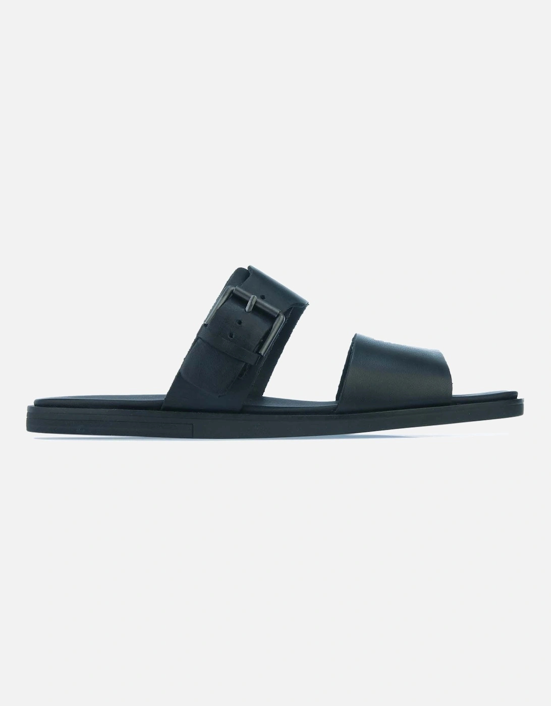 Womens Ofra Leather Slide Sandals