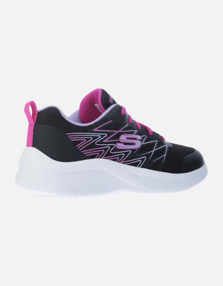 Children Girls Microspec Bright Trainers