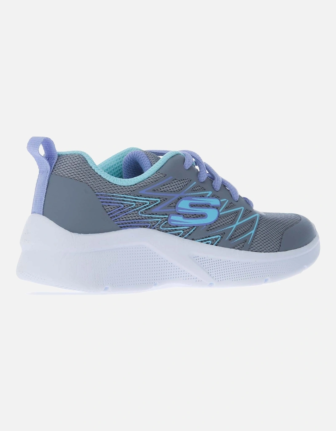 Children Girls Microspec Bright Trainers