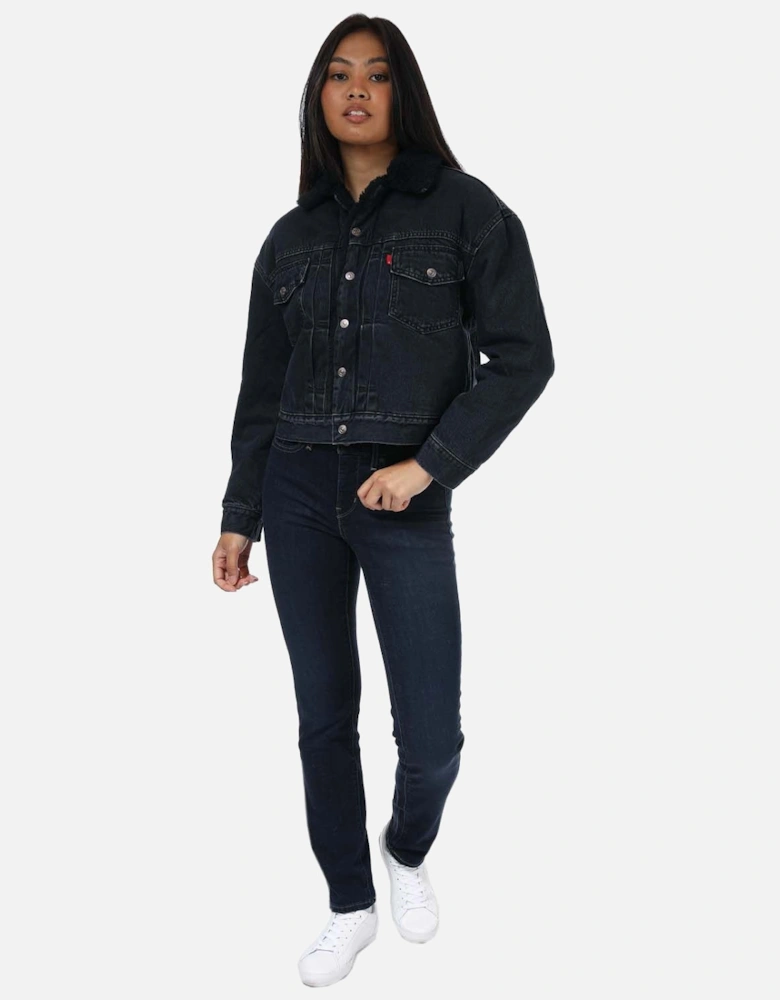 Womens Heritage Sherpa Trucker Jacket