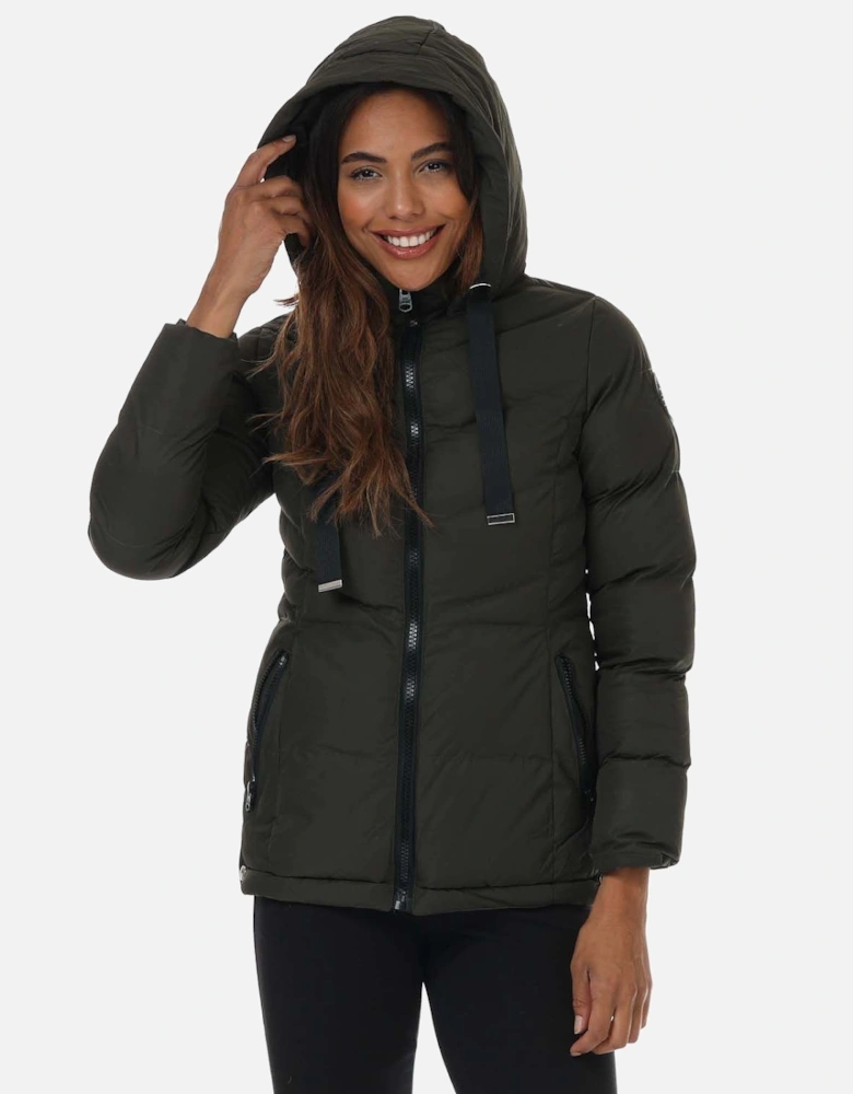 Womens Royal Short Puffer Jacket