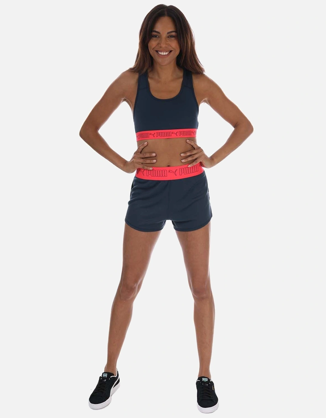 Womens Elastic 3 Inch Training Shorts