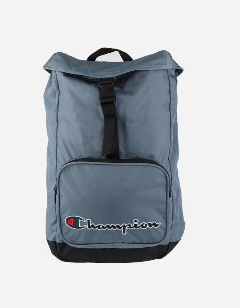 Embroidered Multi-Pocket Backpack