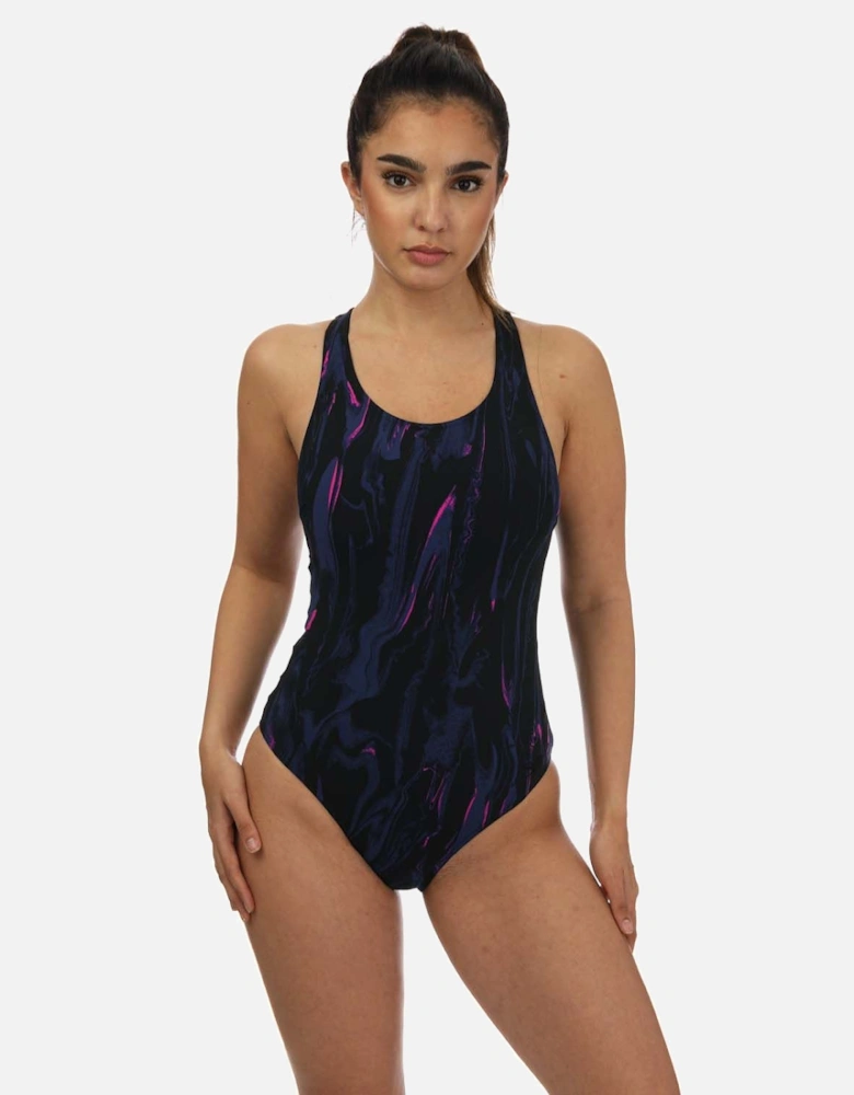 Womens Sculpture Calypso Printed Swimsuit