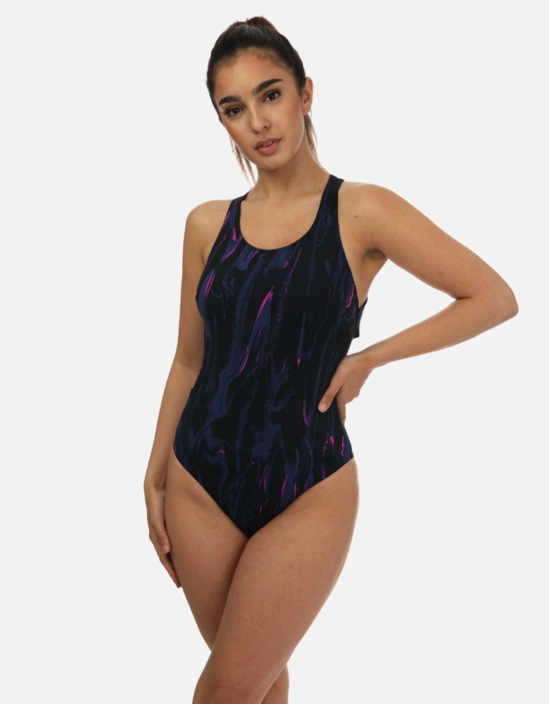 Womens Sculpture Calypso Printed Swimsuit