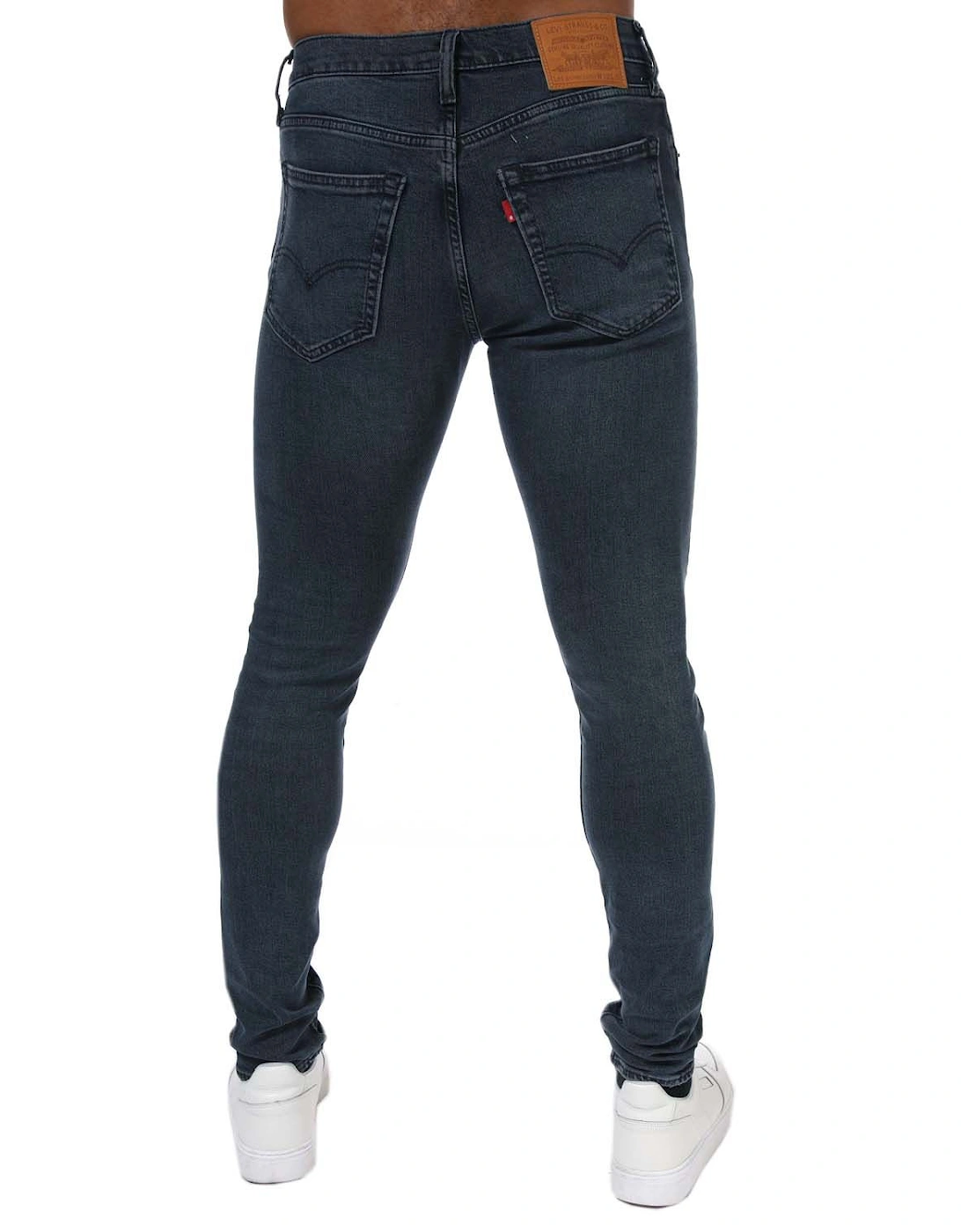 Mens Skinny Ocean Pewter Taper Jeans