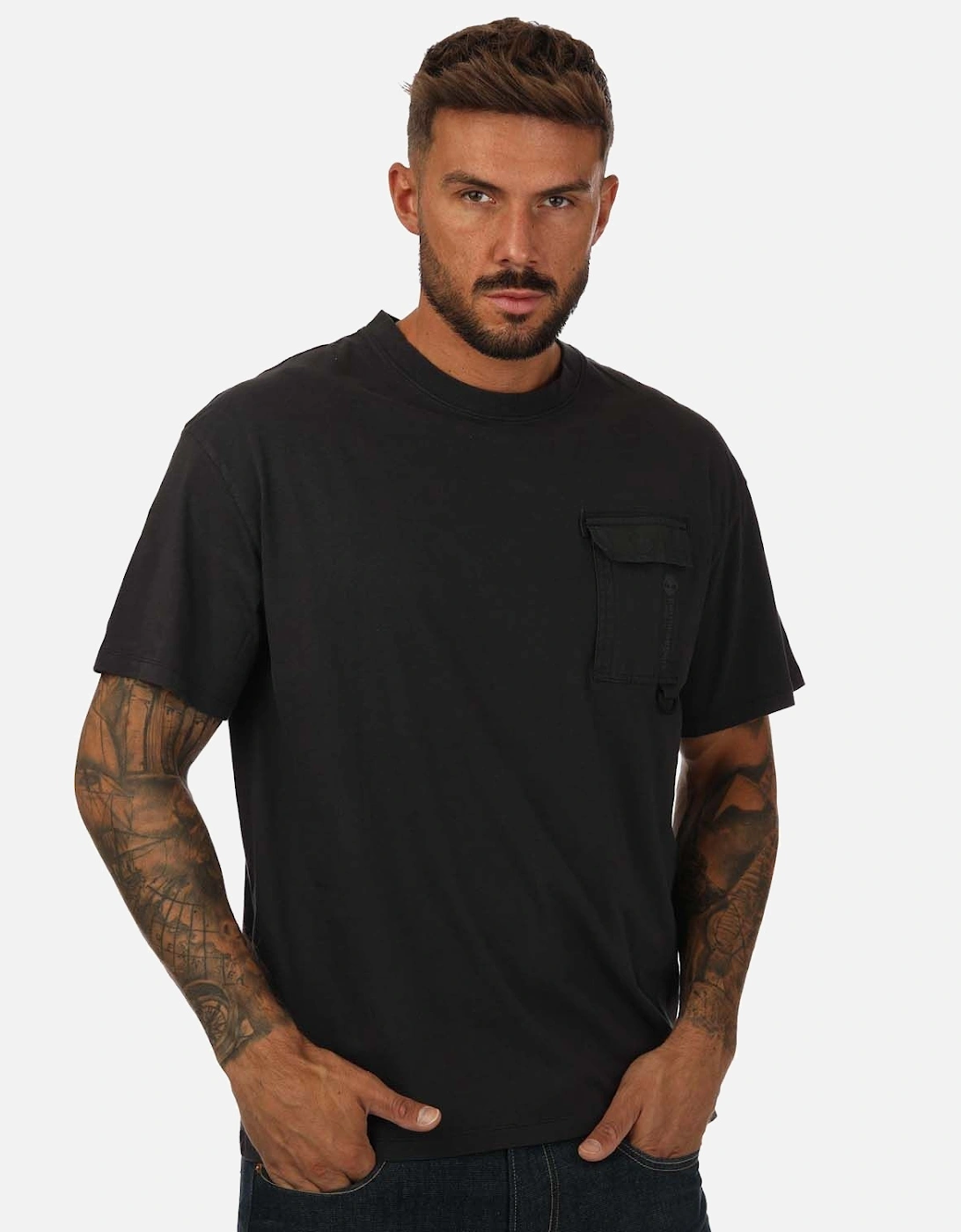 Mens Raeburn Pocket T-Shirt, 7 of 6