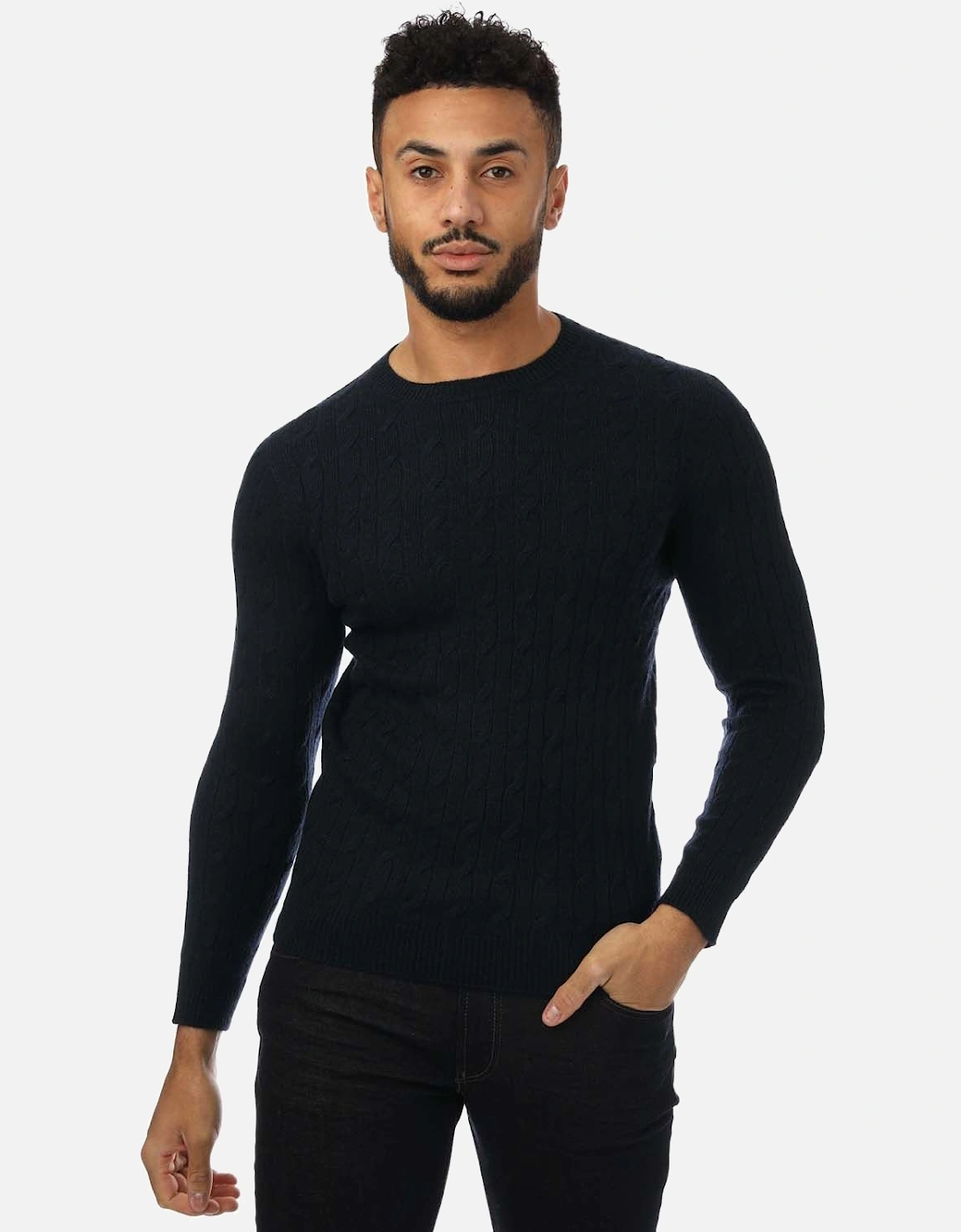 Mens Knitted Jumper, 7 of 6