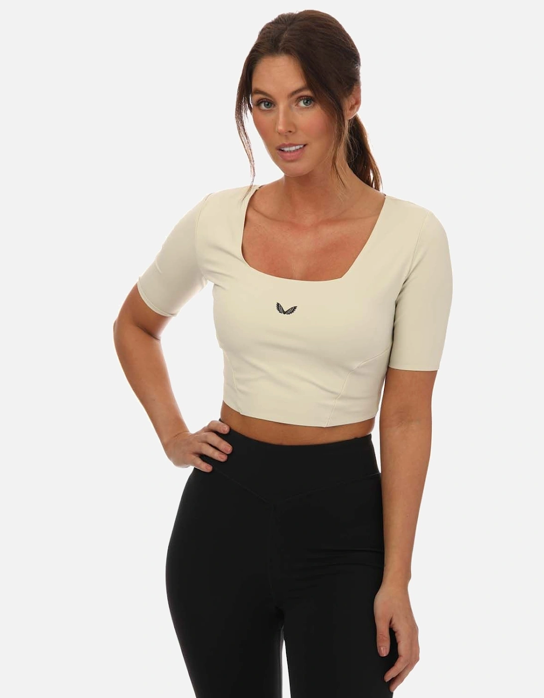 Womens Active Contour Crop Top, 7 of 6