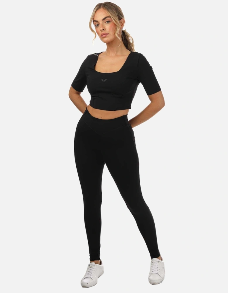 Womens Active Contour Crop Top