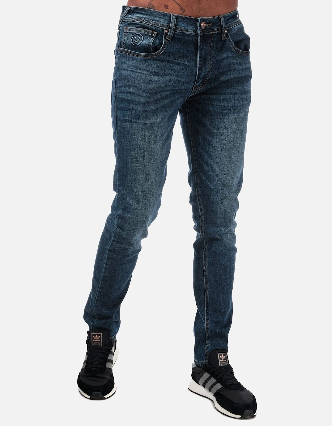 Mens Overbug Tapered Jeans, 7 of 6