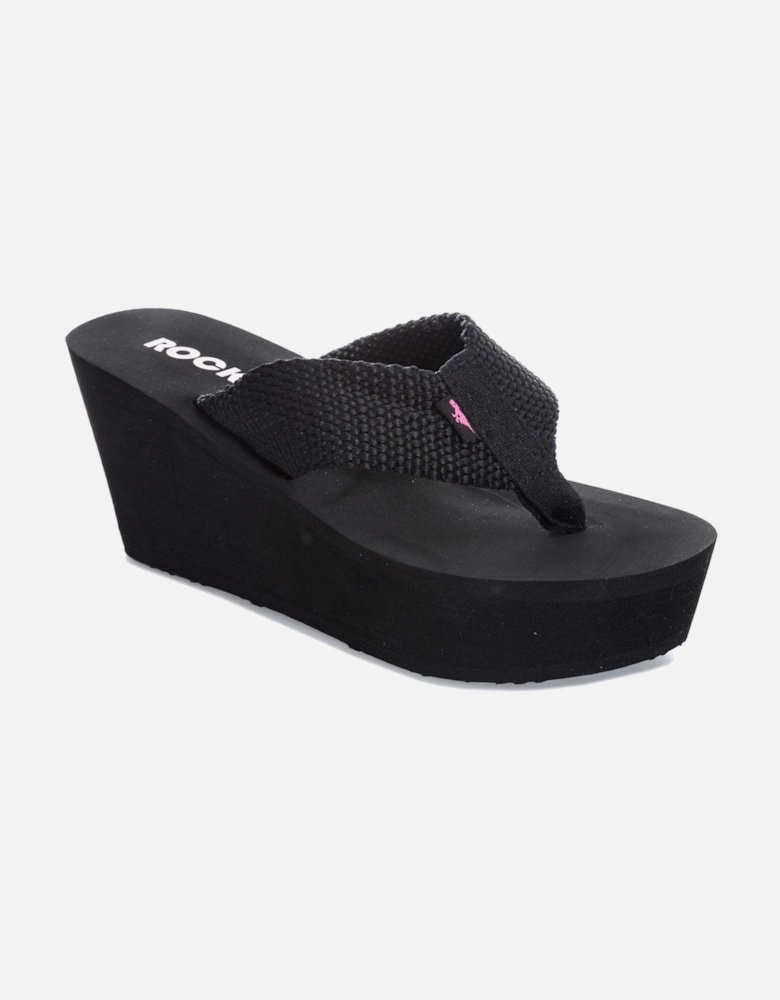 Womens Diver Wedge Sandals