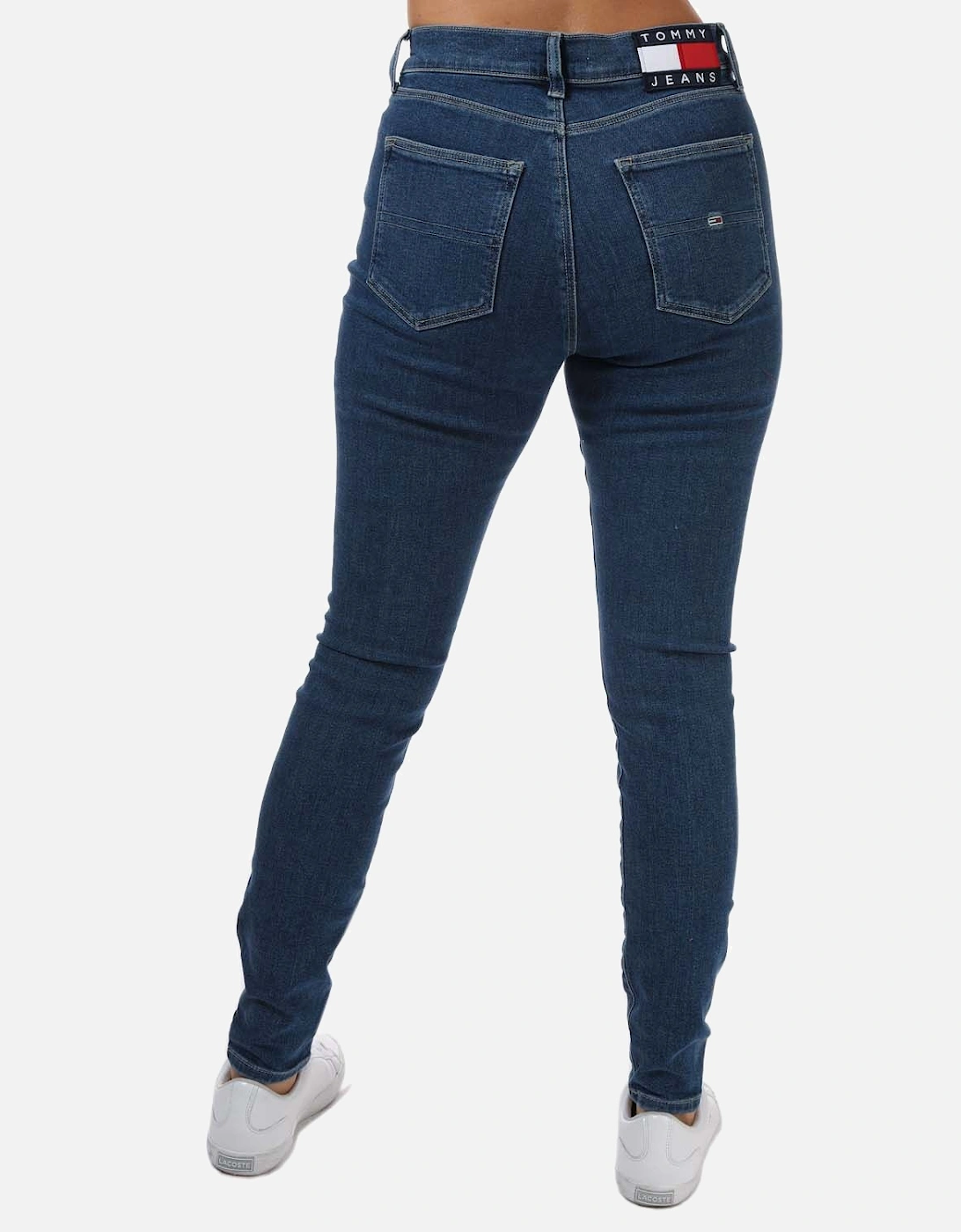 Womens Sylvia High Rise Super Skinny Jeans