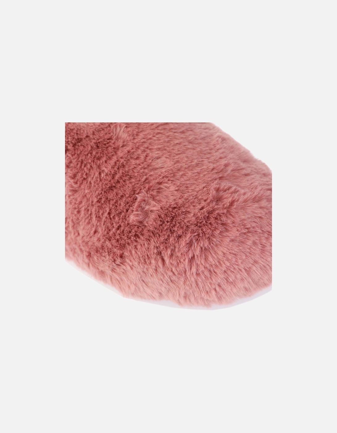 Womens Maddy Faux Fur Mule Slippers