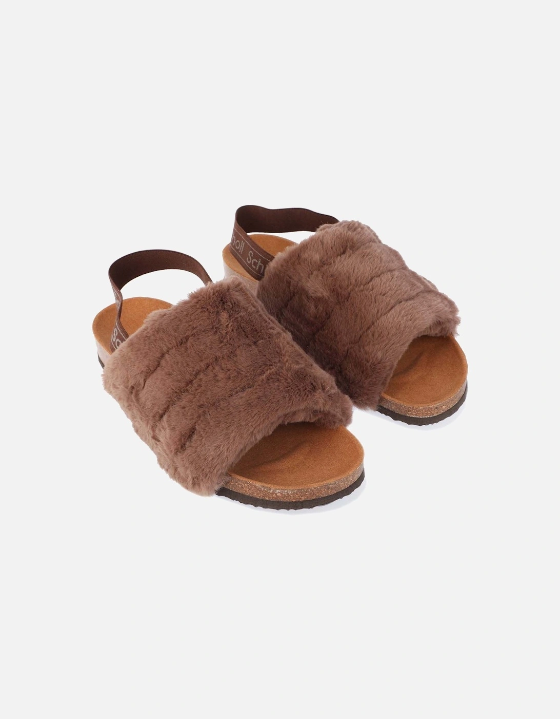 Womens Amabel Faux Fur Slippers